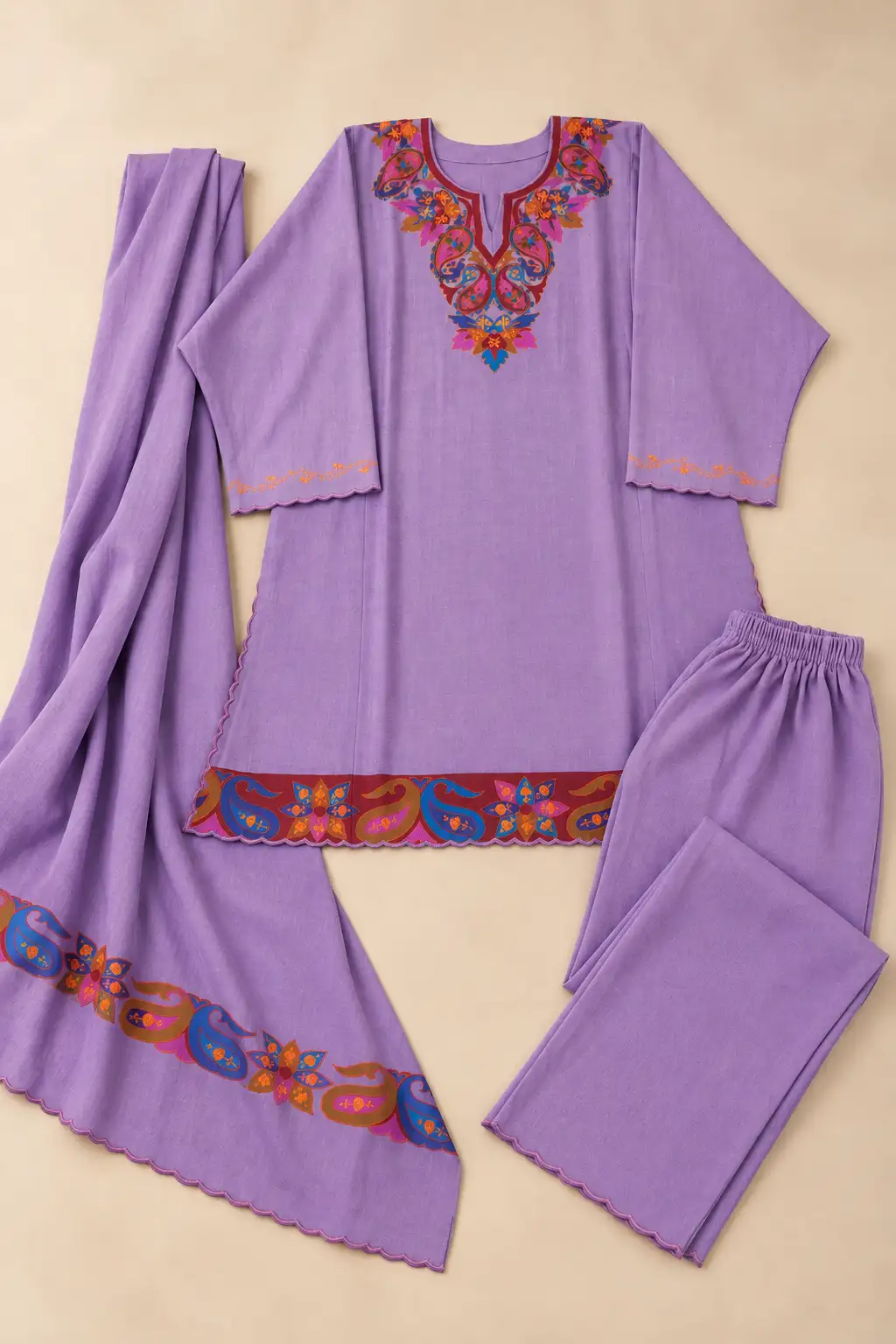 Woollen Suits and Pherans