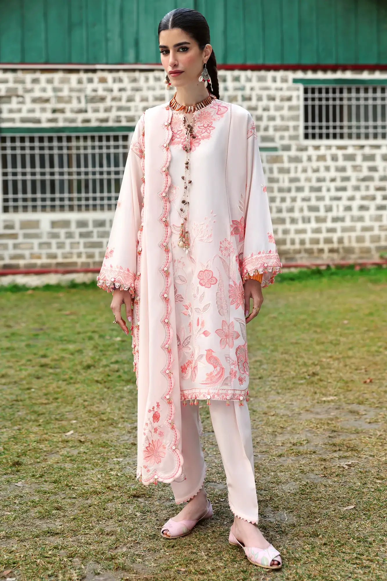 ZAHA LAWN NEELUM '25 by KHADIJA SHAH
