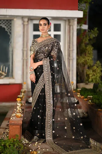 QALAMKAR WEDDING FORMALS ( SAREE )