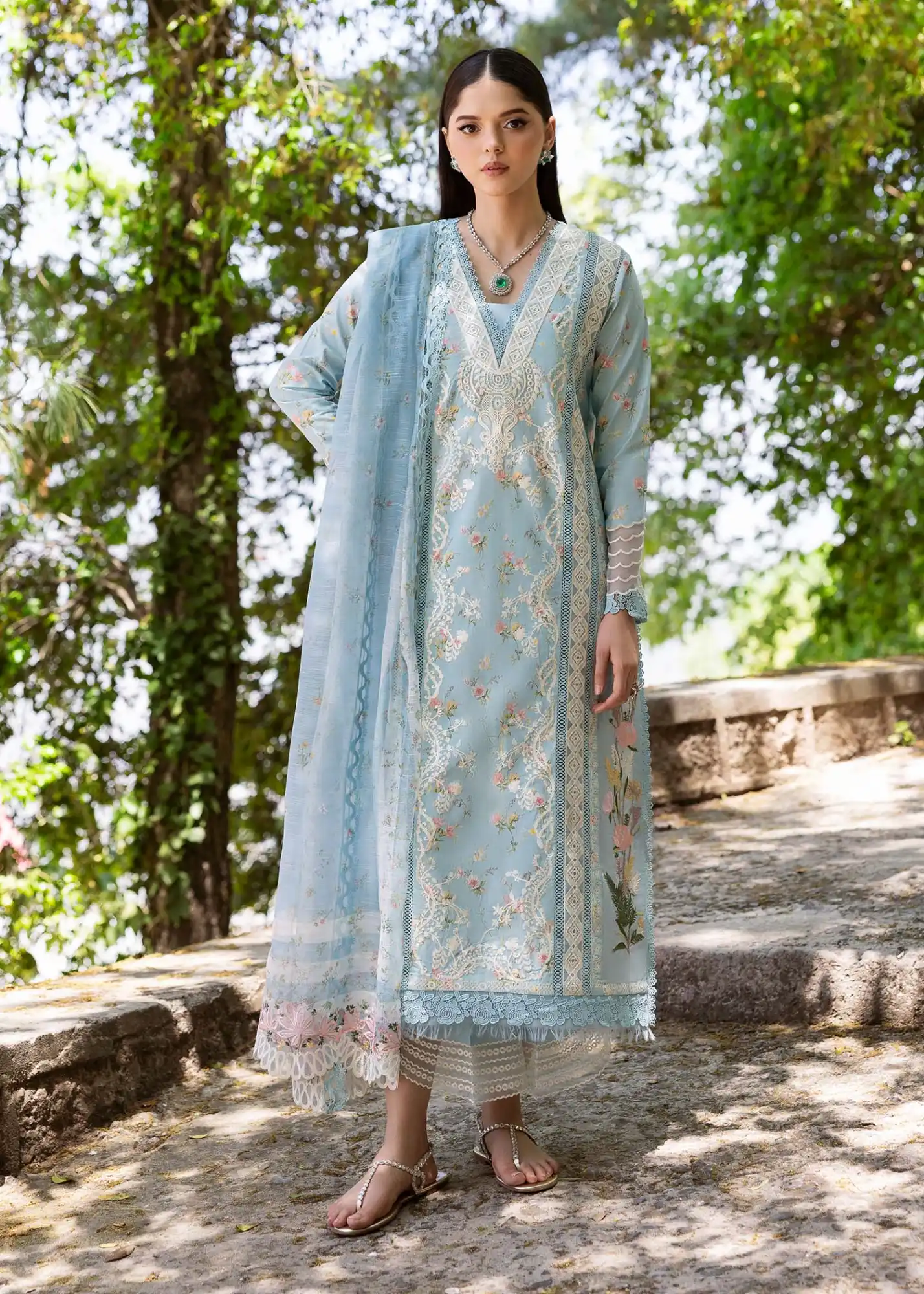 Bloom by Saira and Shakira Unstitched Lawn'25