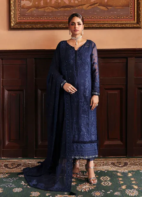 Gulaal Evayna Embroidered Chiffon '25