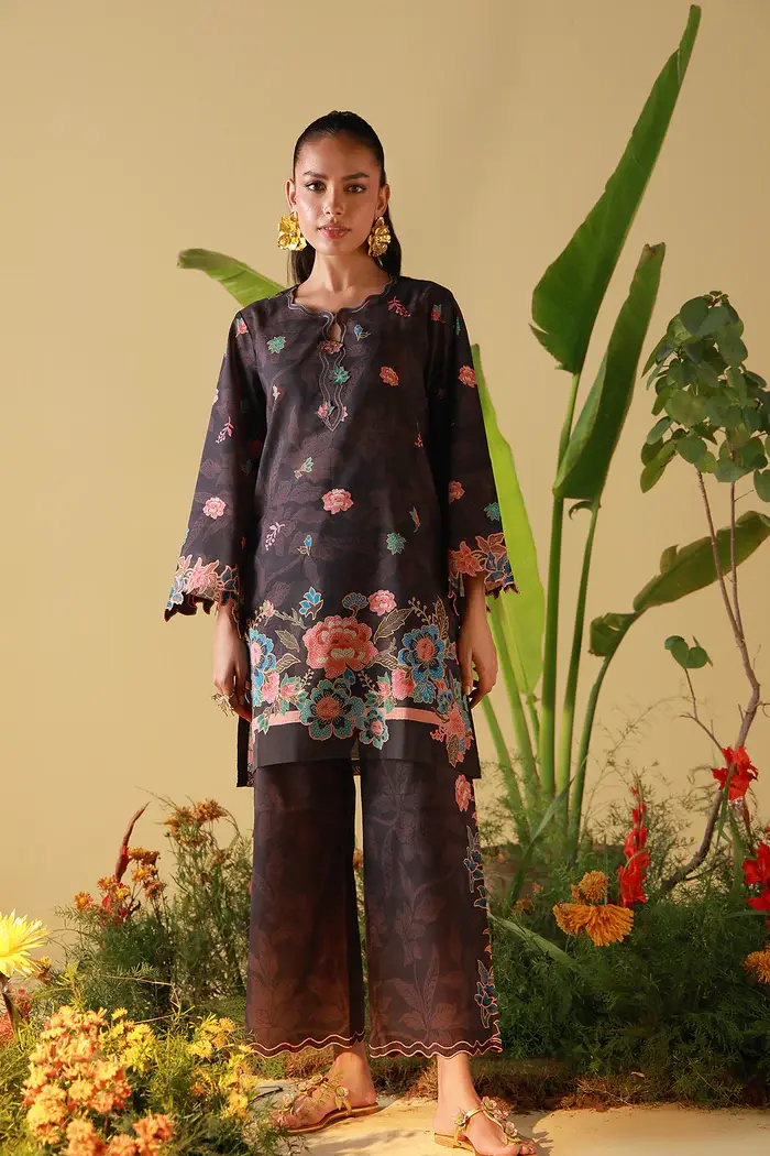 Sahar Mirha Coffee Bloom SS1-26-30(2PC)