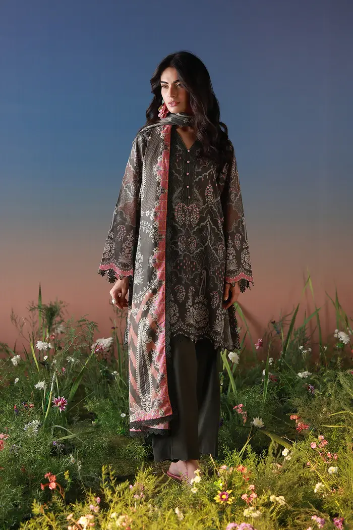 Sahar Mirha Shadow Lace SS1-26-17(3PC)