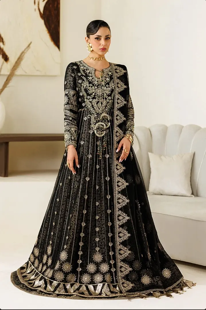 Alizeh Aymal Chiffon Formals 4073- BLANC