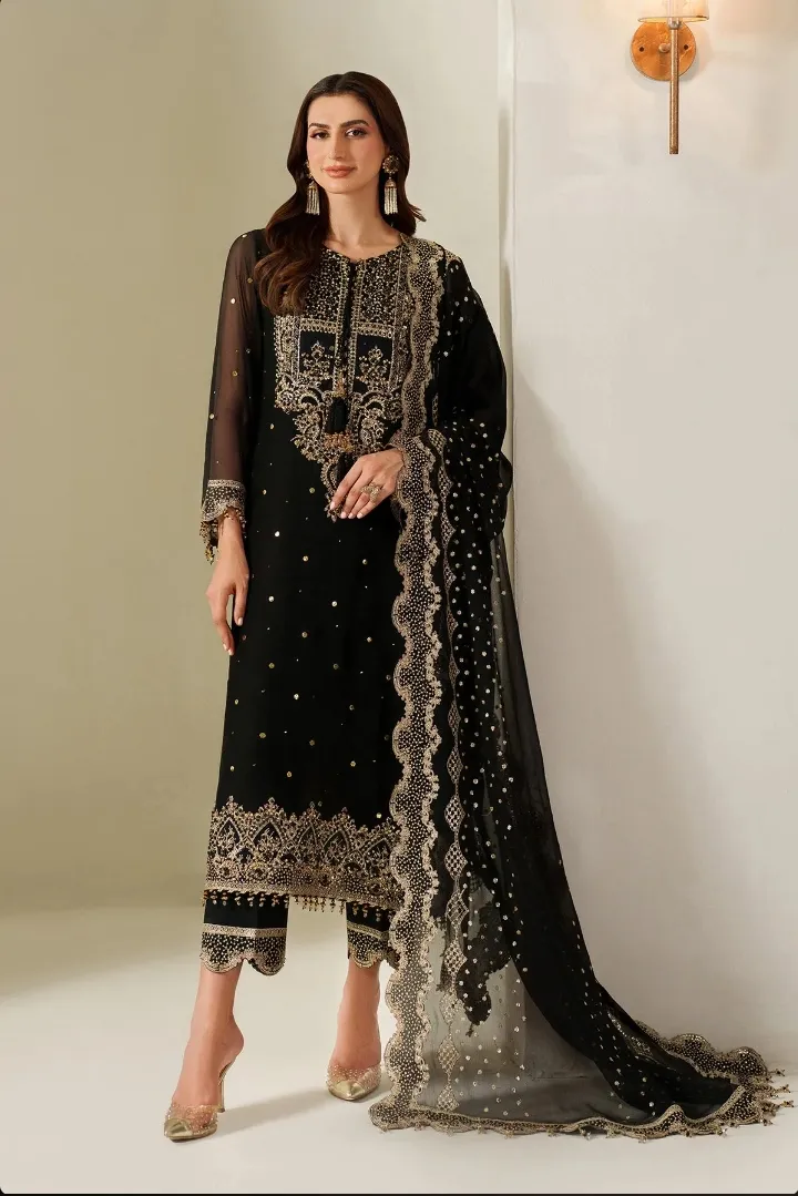 Alizeh Reena luxury chiffon formal 4049 - RESHMA