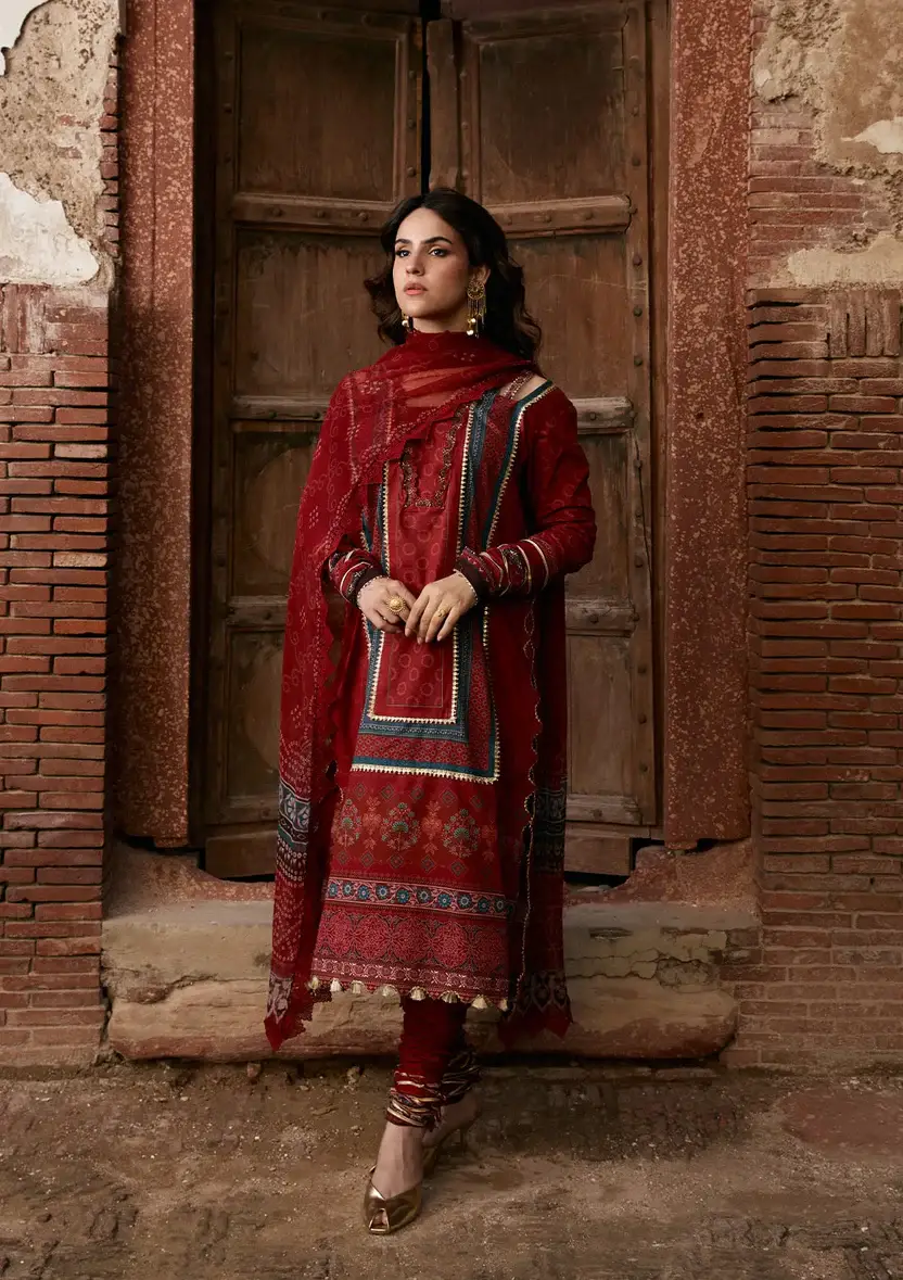 Kahf Aangan KPS-1A SURKH NOOR