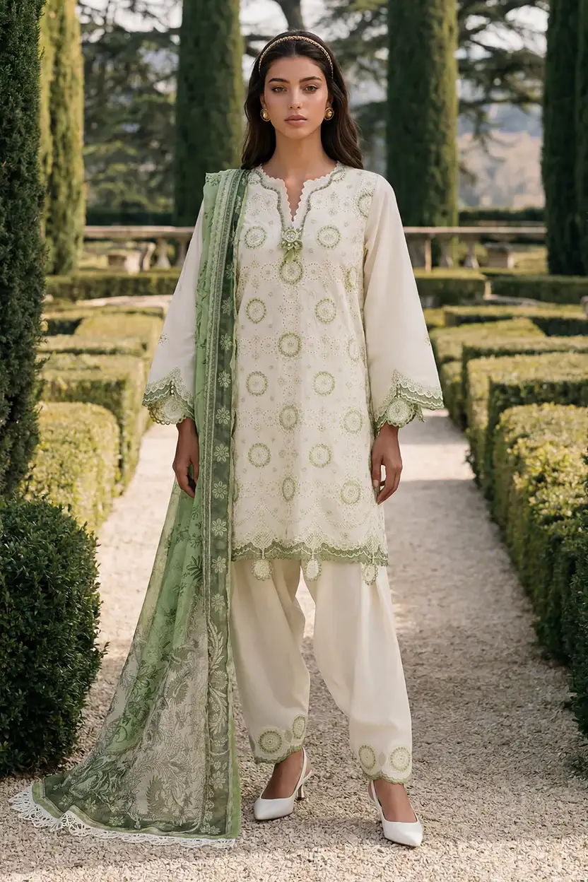 Zellbury Chikankari 4049