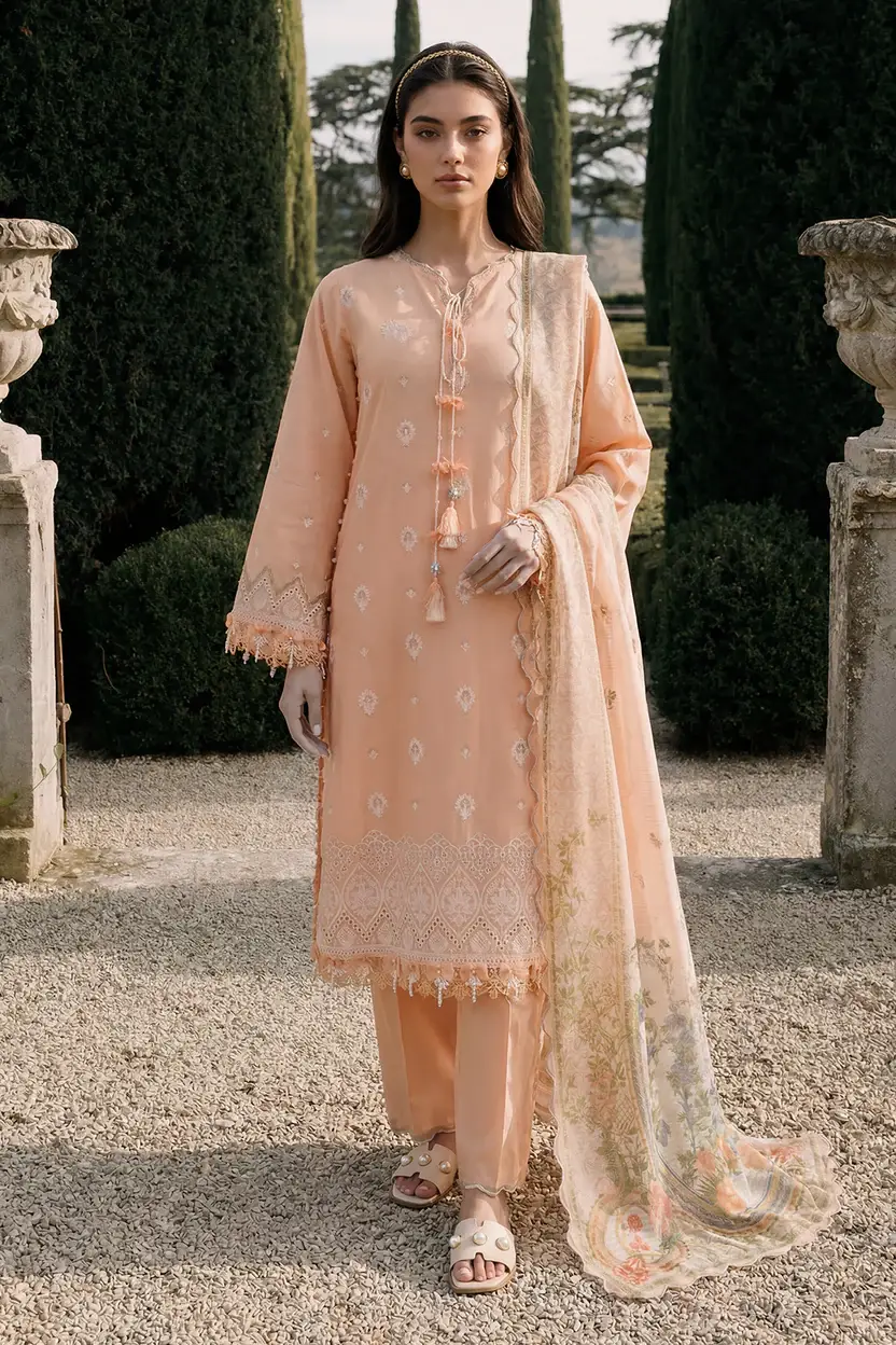 Zellbury Chikankari 4072