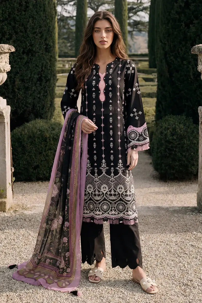 Zellbury Chikankari 4063