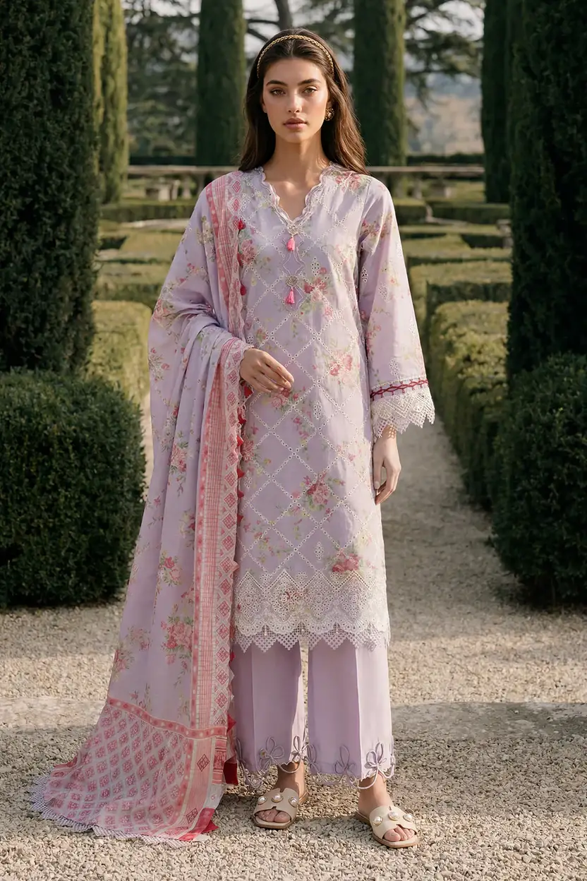 Zellbury Chikankari 4097