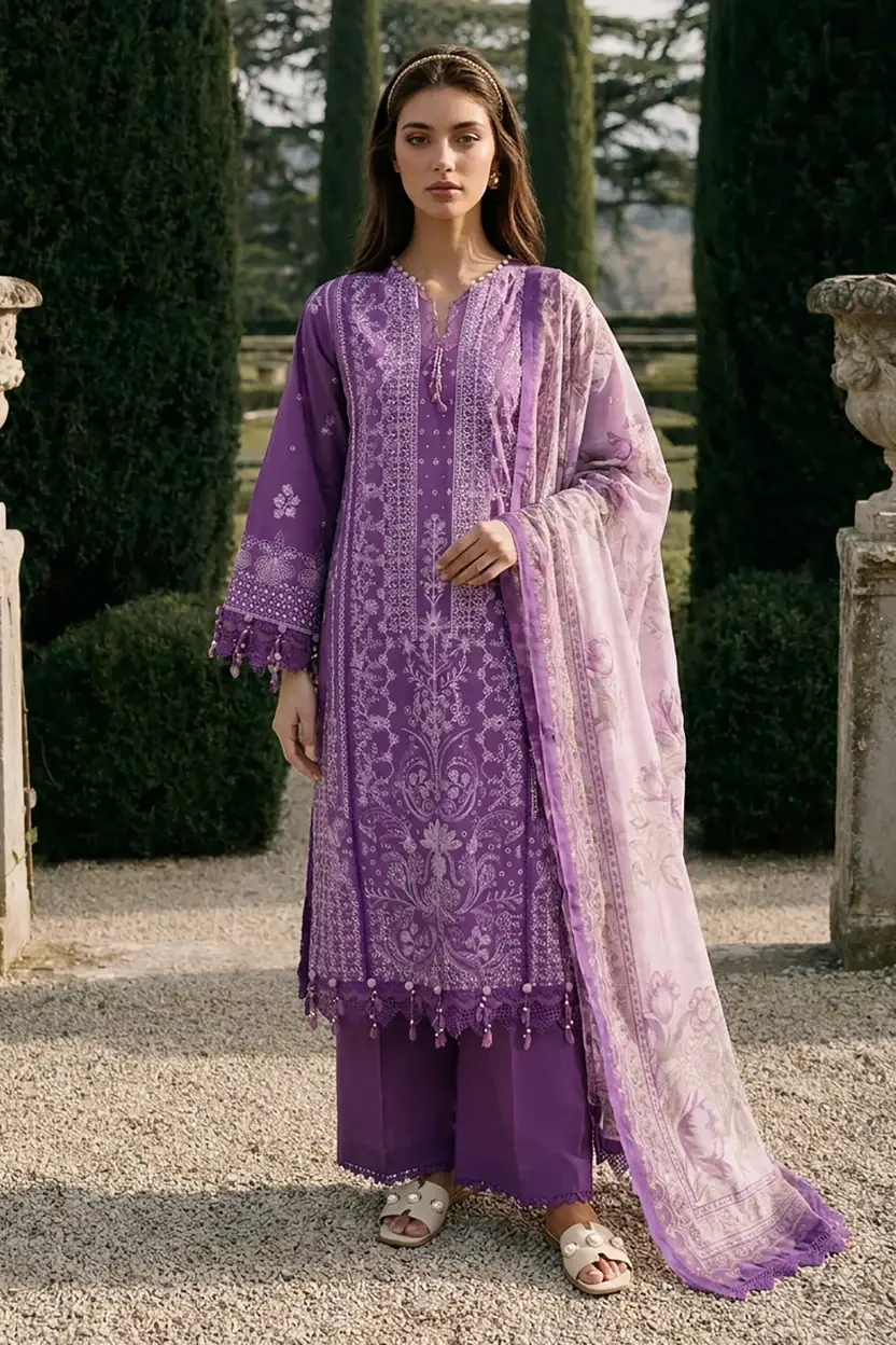 Zellbury Chikankari 4074