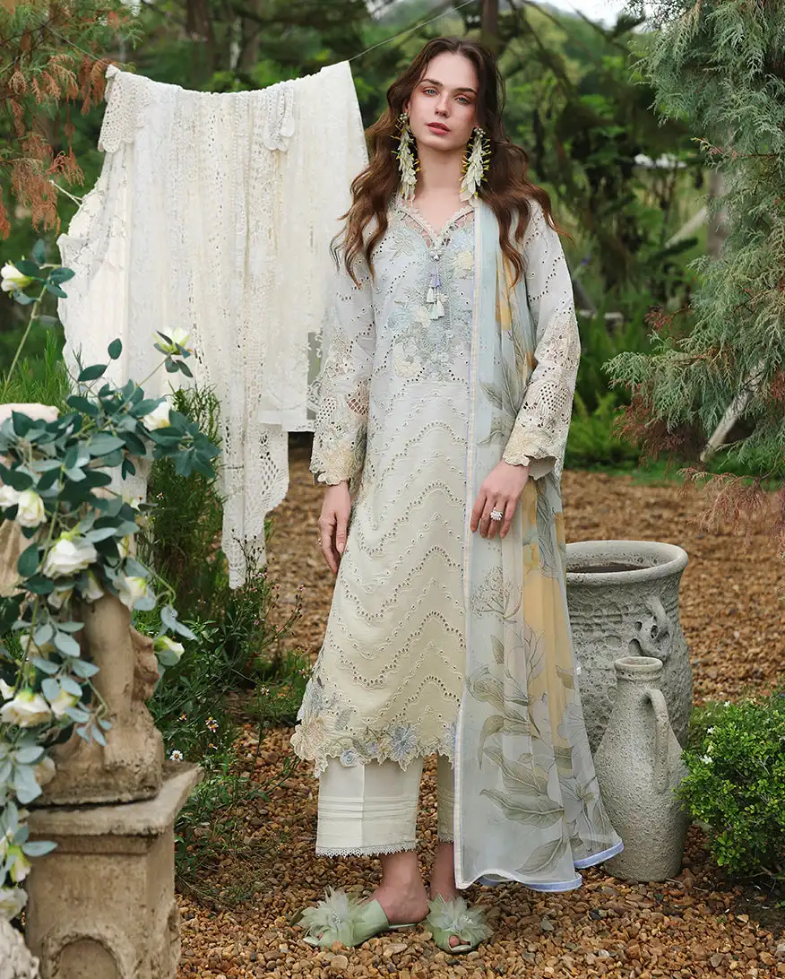 Mushq Hemline Ivory Botanica