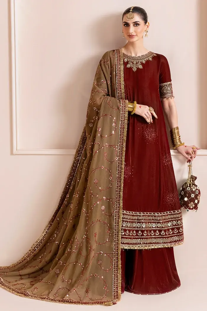Jazmin Chandni Velvet D-13