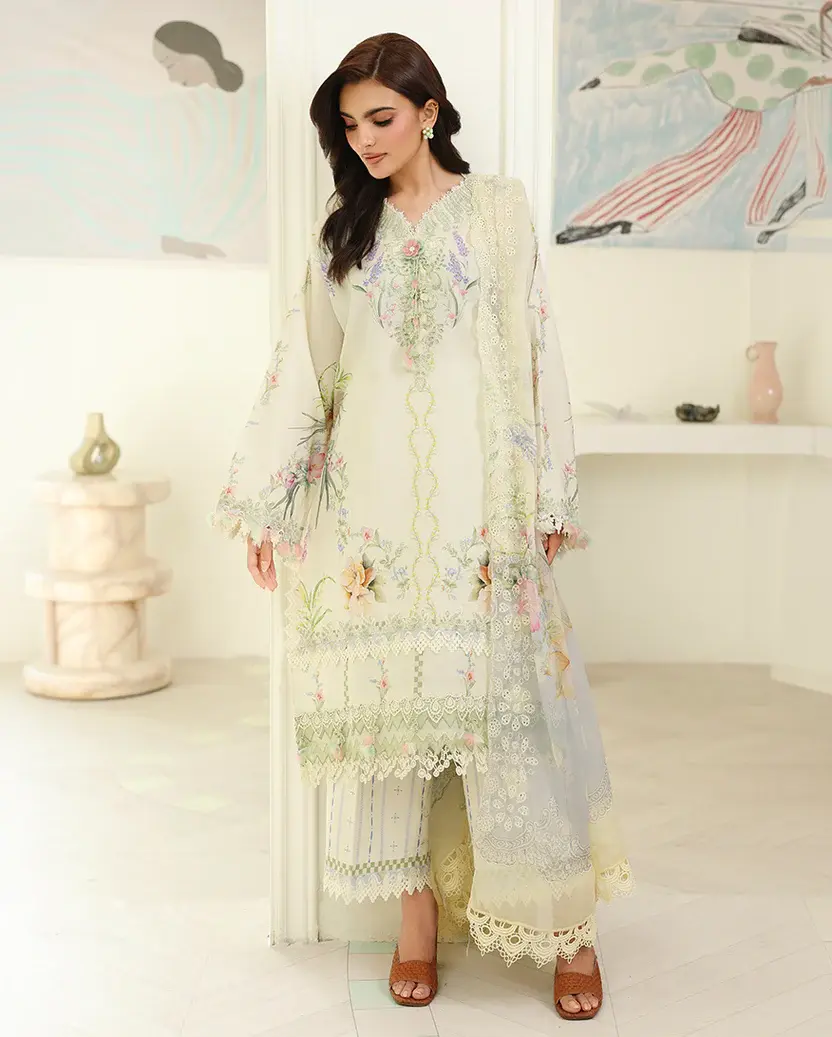 Roheenaz Petals Ivory Sonata
