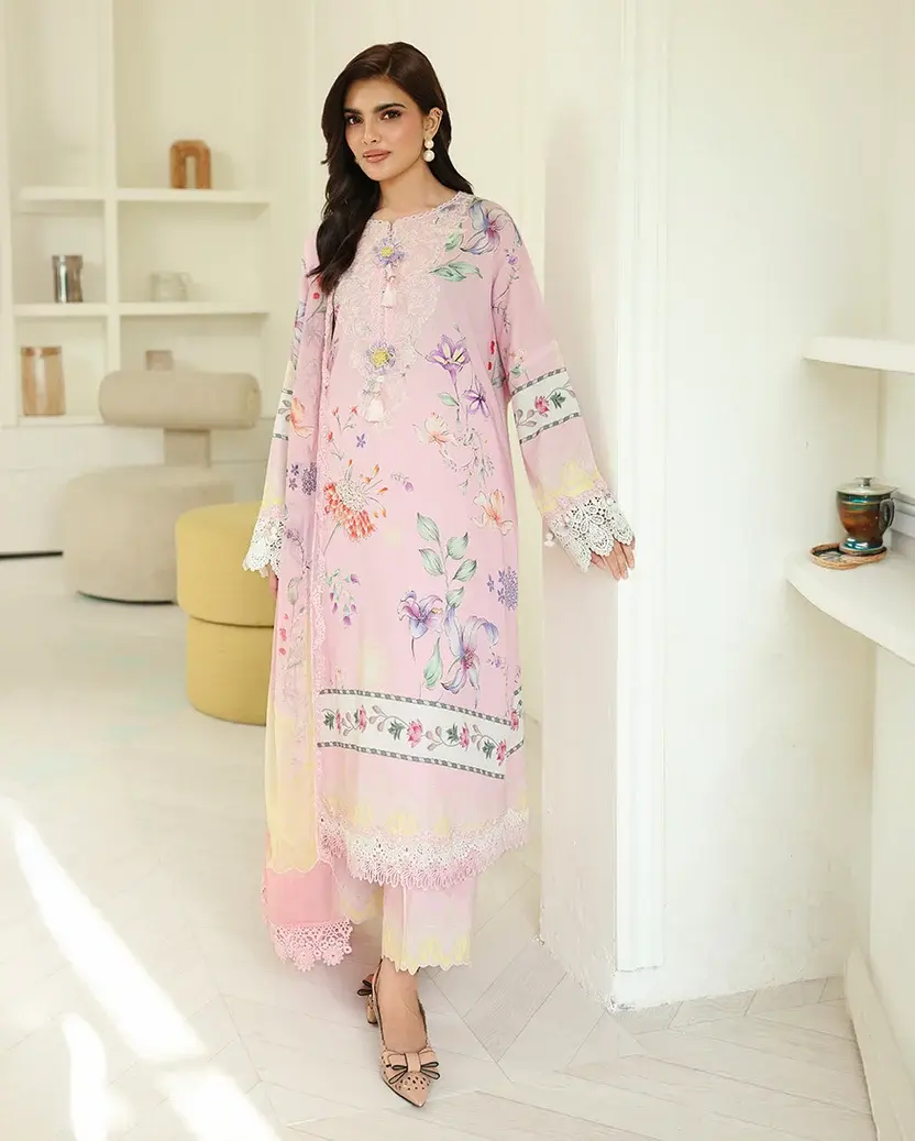 Roheenaz Petals Pink Veil
