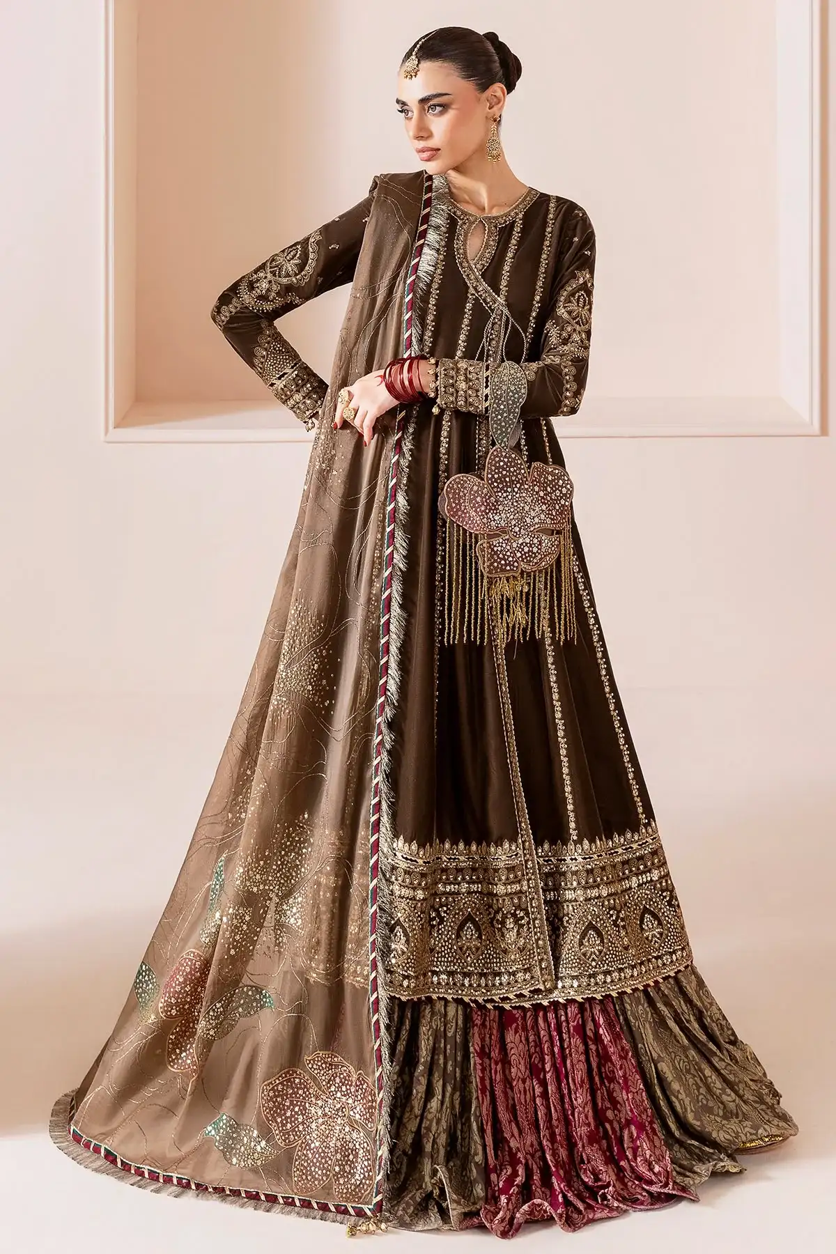 Jazmin Chandni Velvet D-10