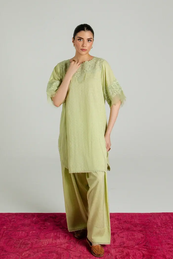 Sahar RTW Pistachio Bloom