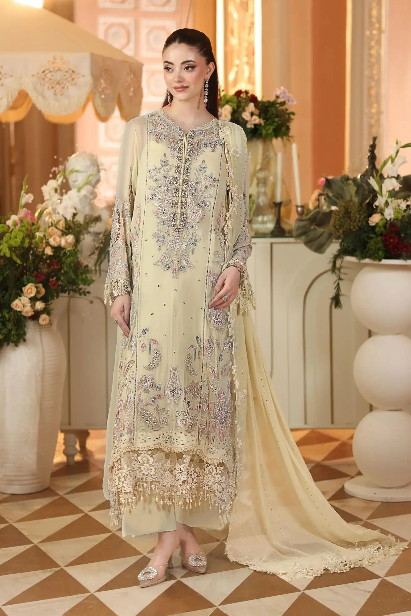 MariaB Chiffon MPC-26-208-Pastle Sunshine