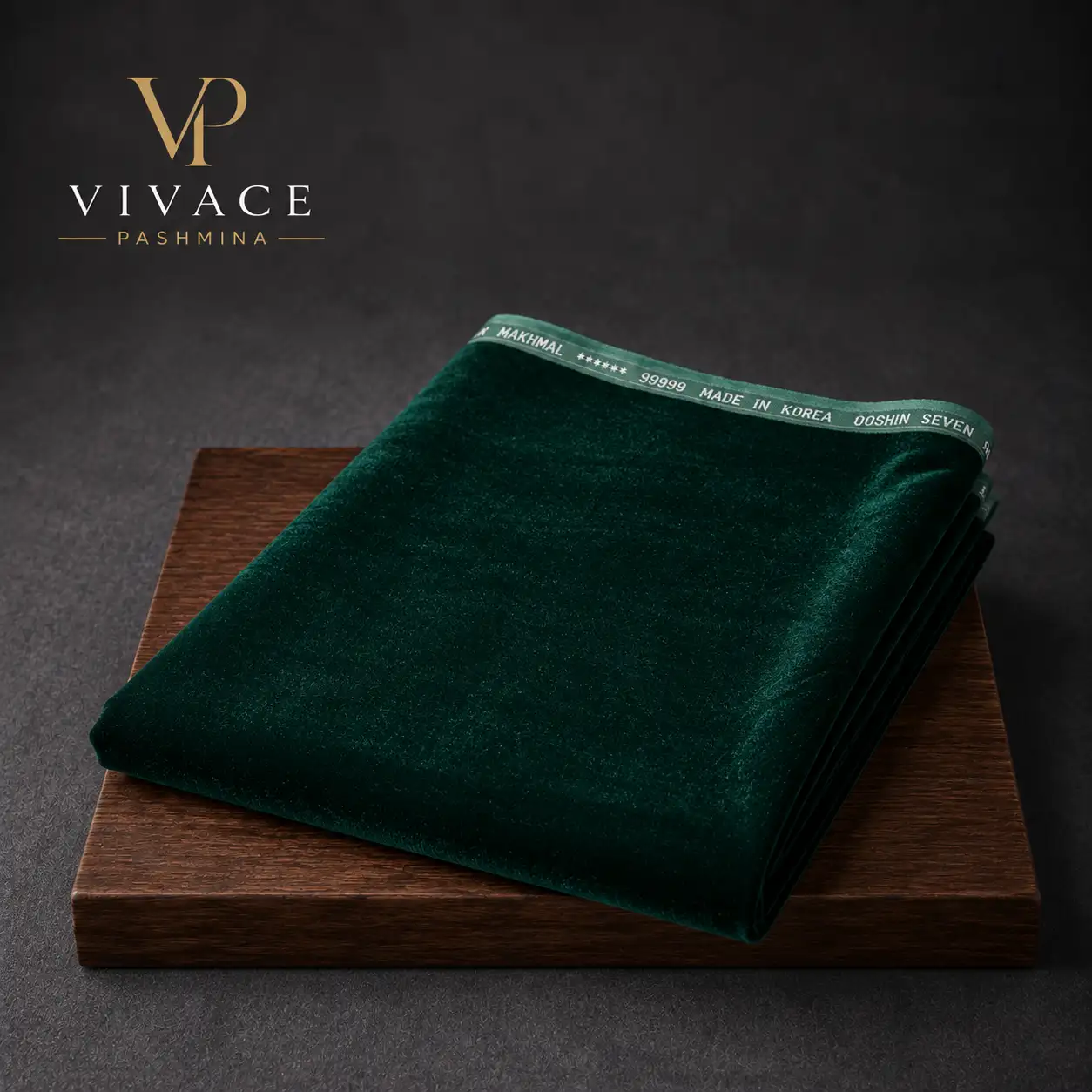 Korean Velvet 3m Bottle Green