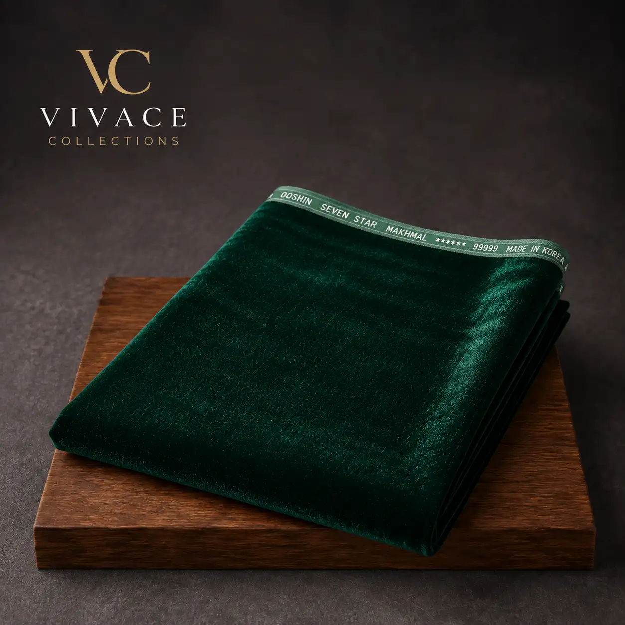Korean Velvet 3m Green