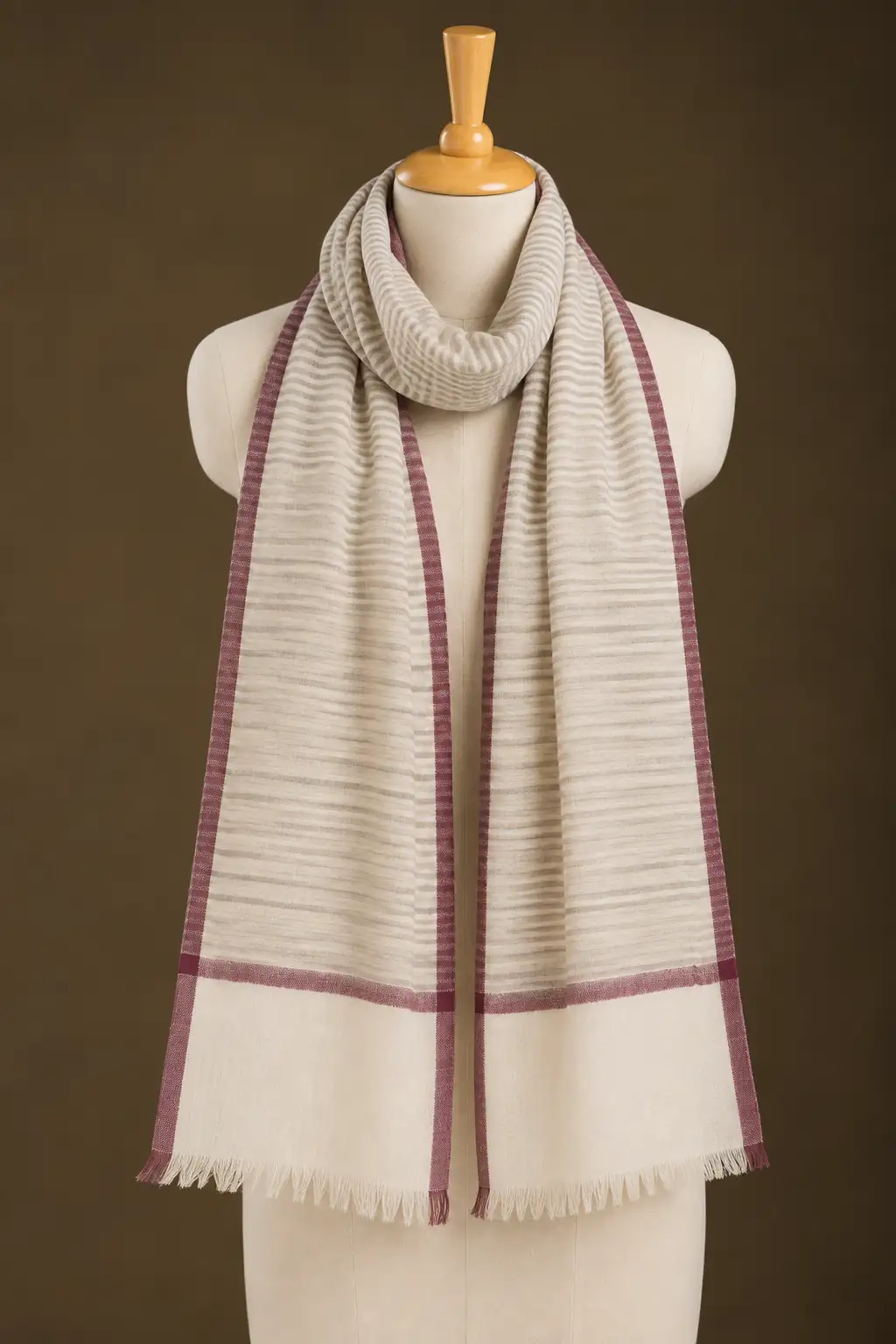 Pashmina Muffler Stripped