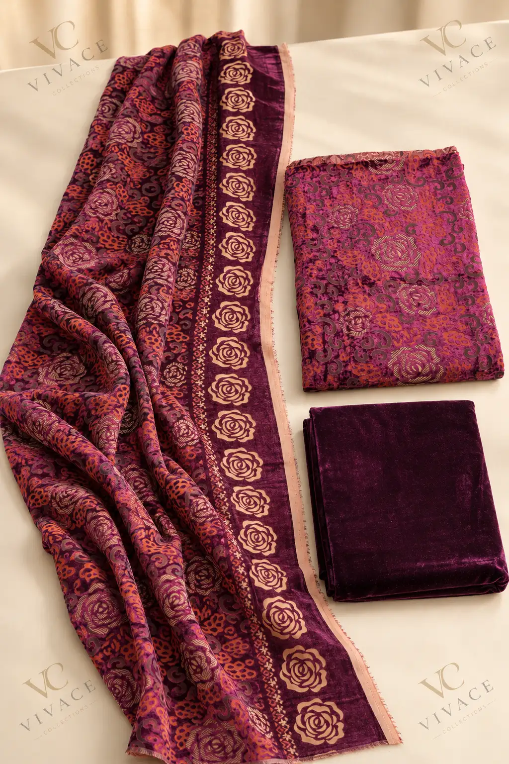 Pallachi Velvet 3PC M3