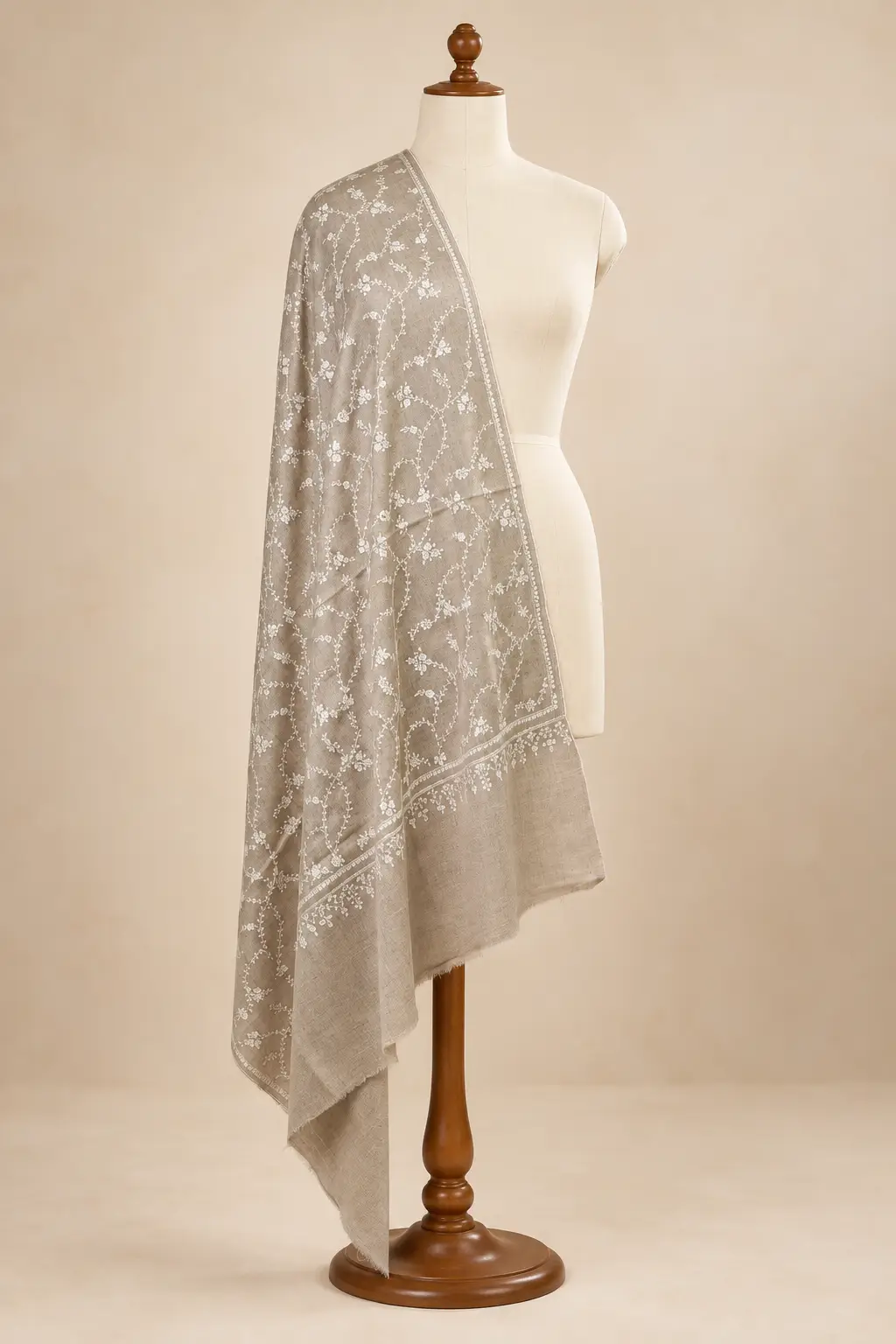 Pashmina Shawl Jaaldar 03