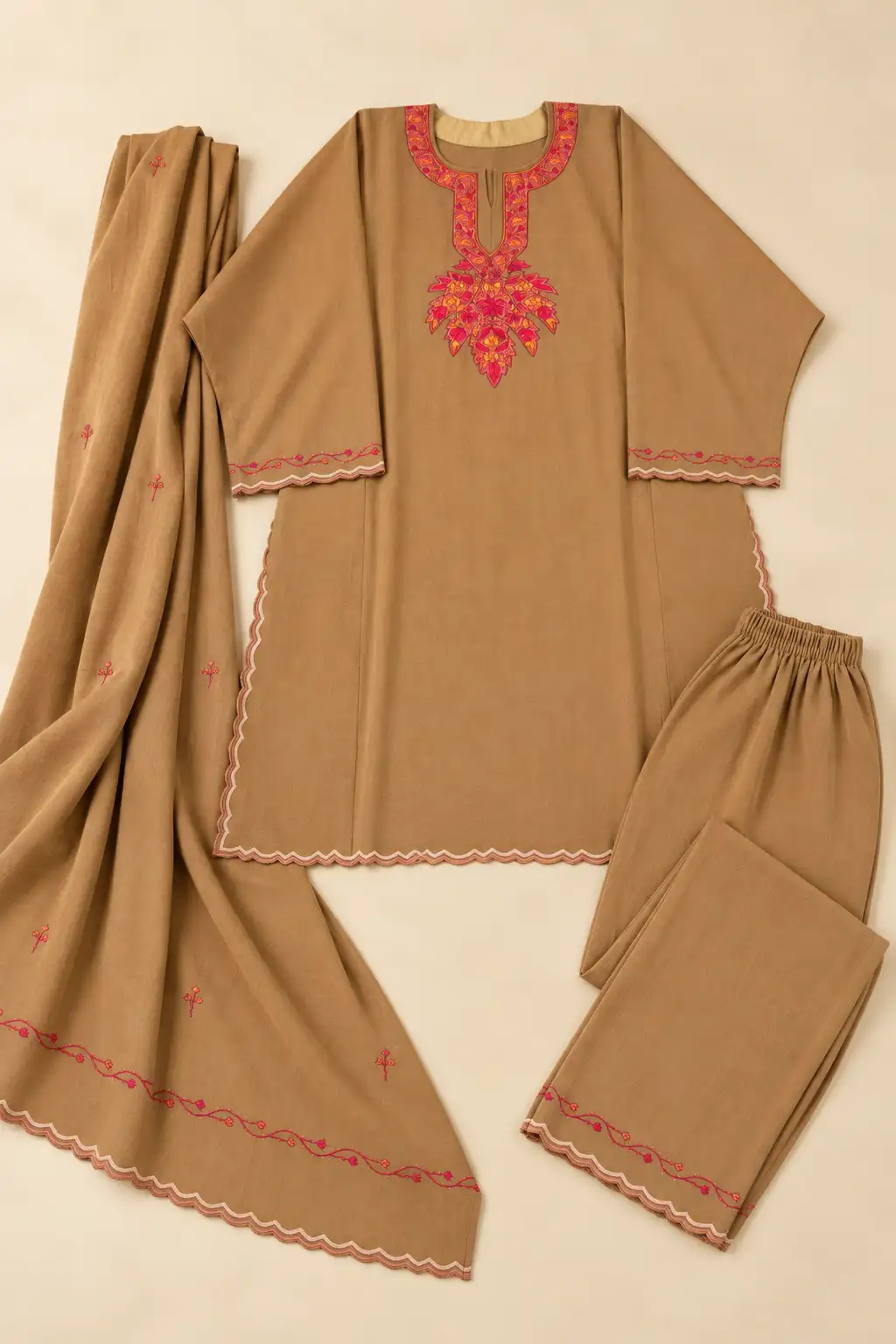 Sozni (Hand) Pheran 3Pc Set D13