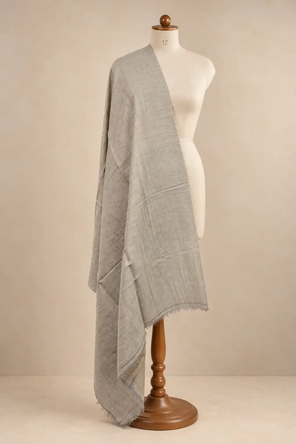Pashmina Zari Reversible Shawl 01