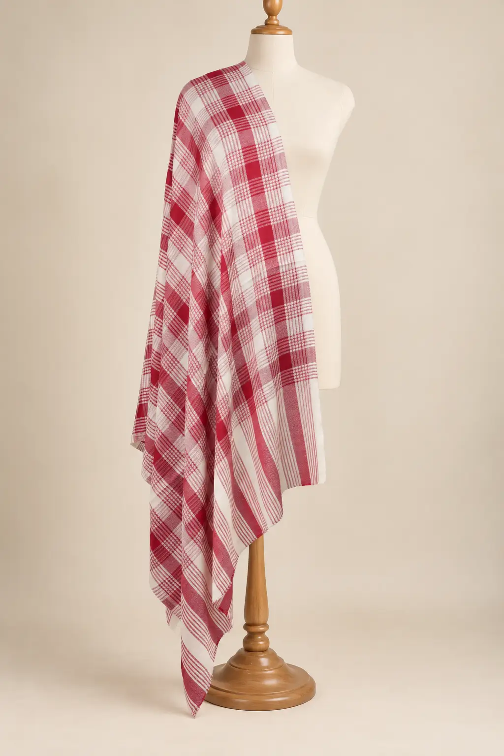 plane cHECK SHAWL 120 COUNT MP D02