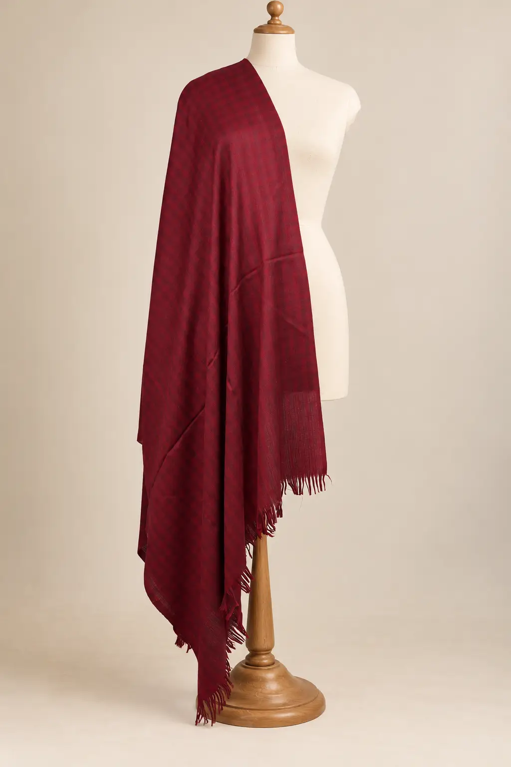 plane cHECK SHAWL 120 COUNT MP D04