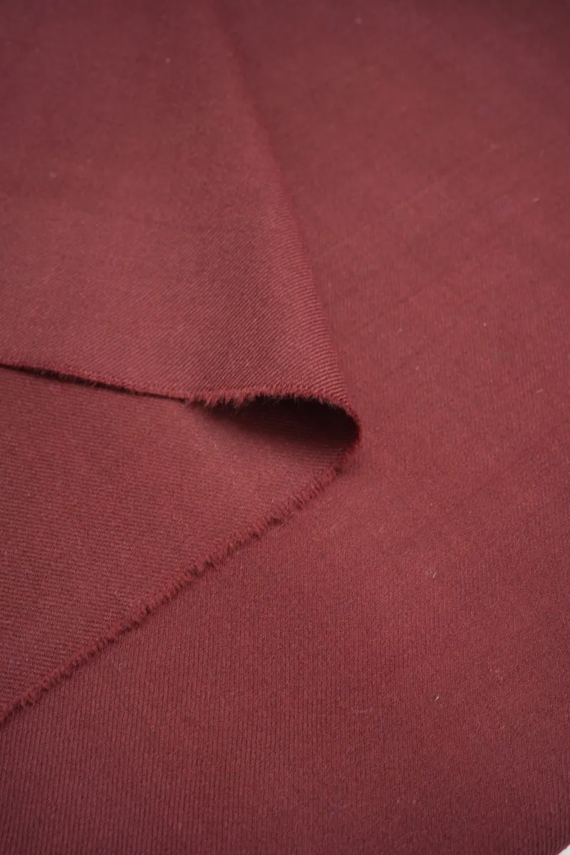 Pure Kashmiri Marino Wool Burgandy