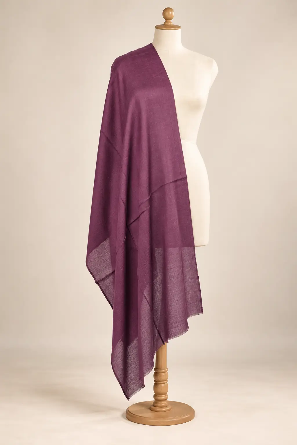 plain fine wool stoles 02